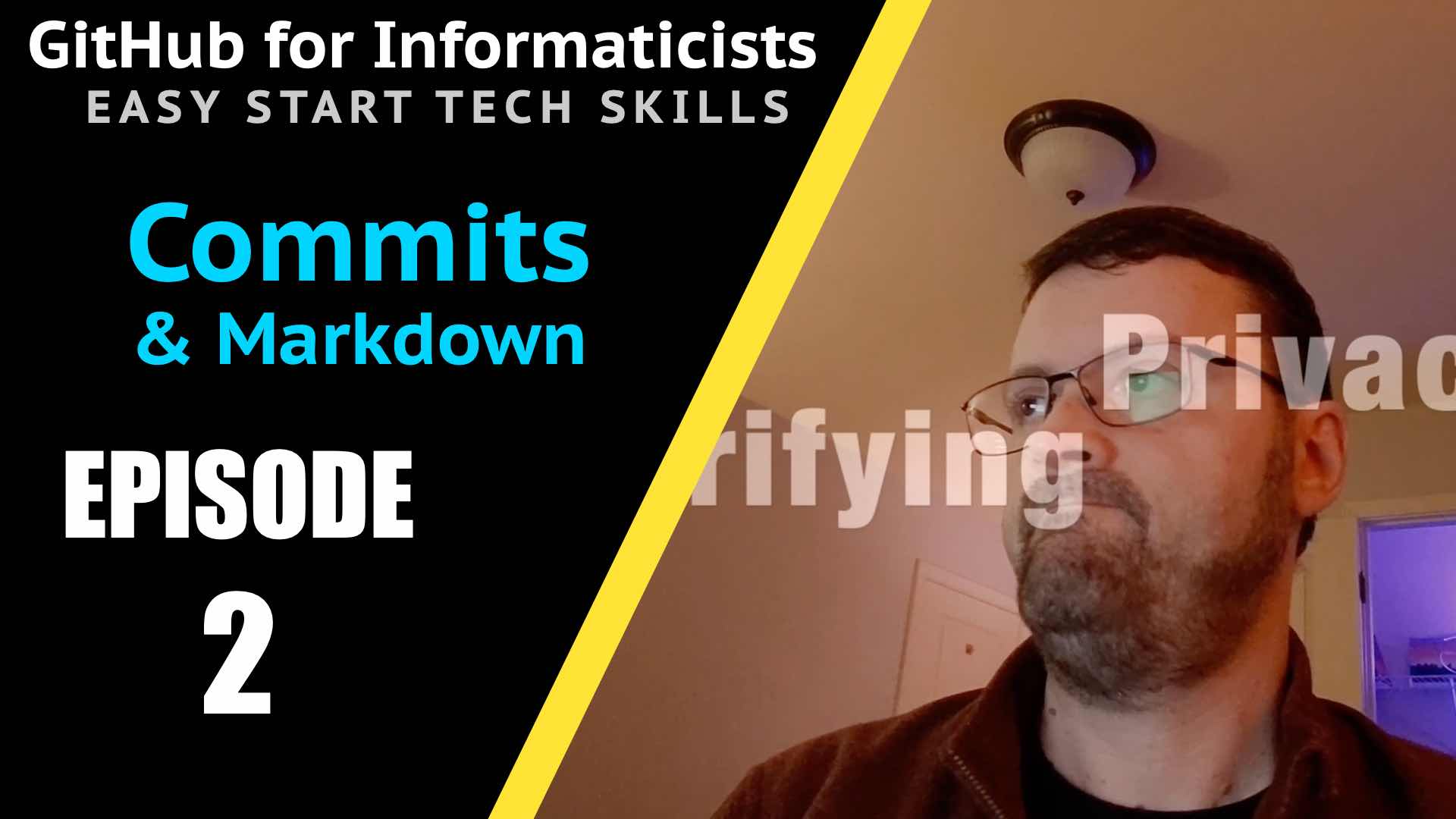 GitHub for Informaticists (Ep. 2) - Commits and Markdown